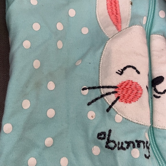 Easter Bundle 3-6 Month Set- Footed PJs and Onesie - Picture 3 of 4